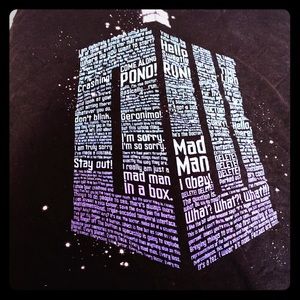 Doctor who shirt